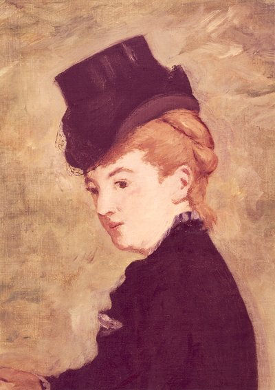 Ryttare eller Madame Lefebure till häst av Édouard Manet