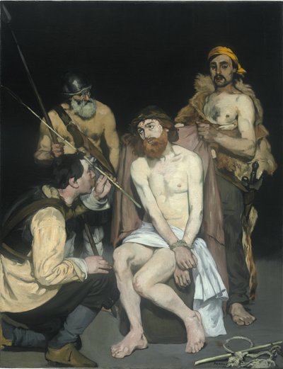 Jesus hånad av soldaterna, 1865 av Édouard Manet