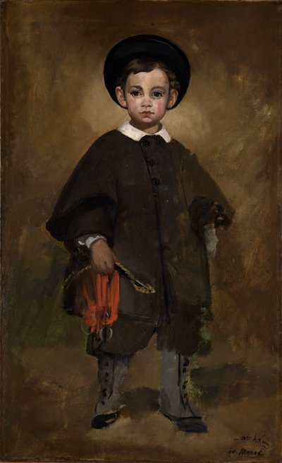 Barnporträtt av Édouard Manet