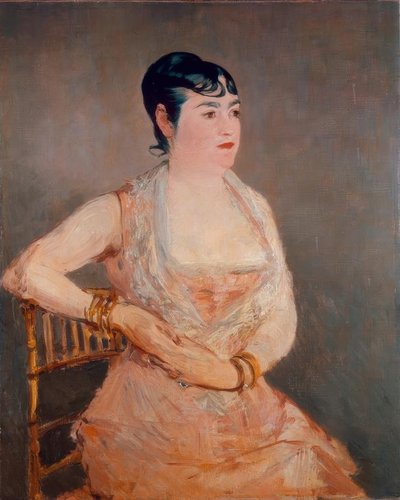 Den rosa damen av Édouard Manet