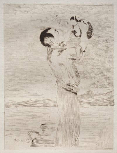 Vattendrickaren. av Édouard Manet