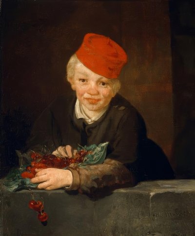 Körsbärspojken av Édouard Manet