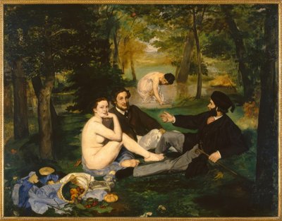 Lunch på gräset av Édouard Manet