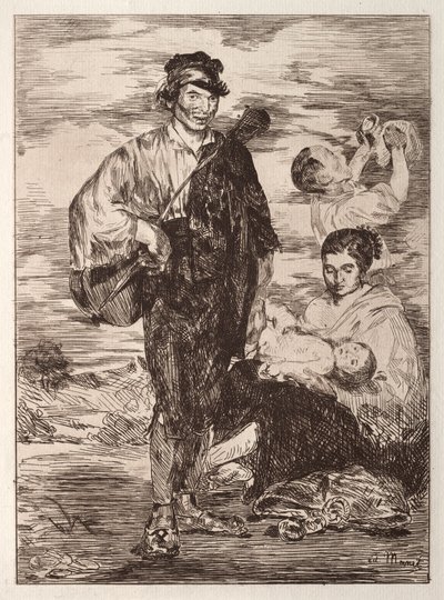 Zigenarna av Édouard Manet