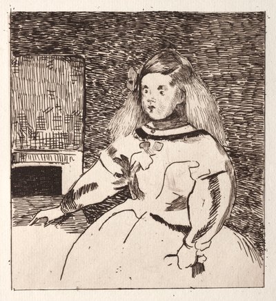 Spädbarnet Marguerite av Édouard Manet