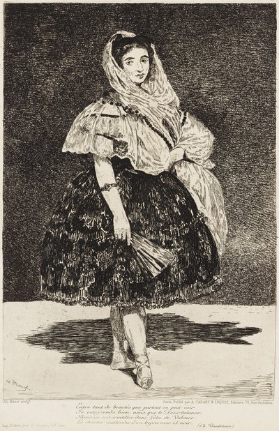 Lola de Valence av Édouard Manet