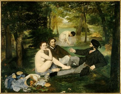 Lunch på gräset av Édouard Manet