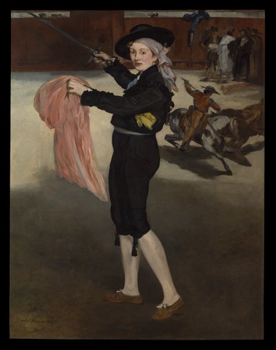Mademoiselle V. . . i en espadas dräkt av Édouard Manet