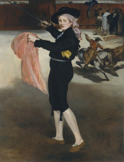 Mademoiselle V. . . i en Espadas kostym, 1862. av Édouard Manet