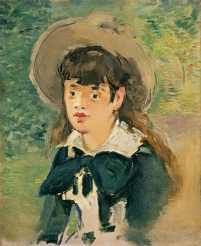 Fröken Voisin, 1880 av Édouard Manet