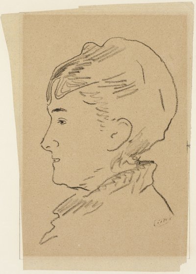 Manet - Mademoiselle Isabelle Lemonnier, 1922.4488 av Édouard Manet