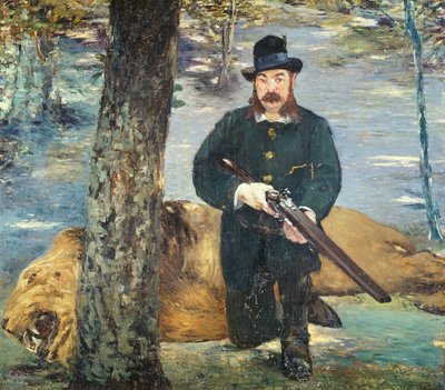Pertuiset, Lejonjägare, 1881 av Édouard Manet