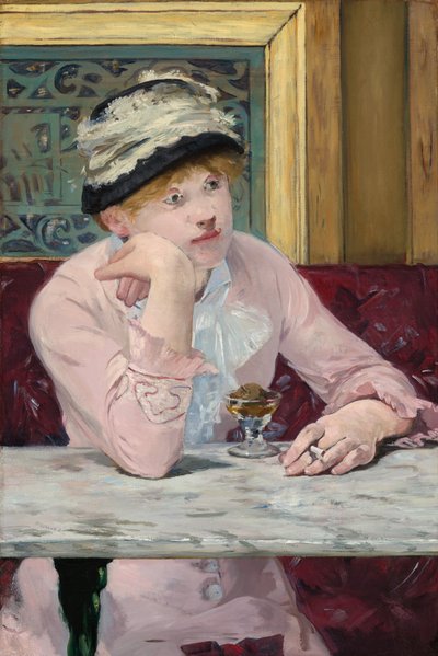 Plommon Brandy, ca. 1877. av Édouard Manet