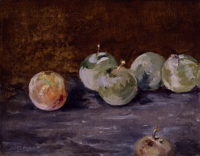 Plommon, ca 1880 av Édouard Manet