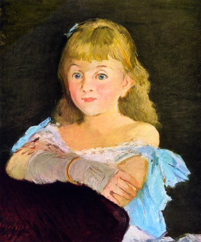 Porträtt av Lina Campineanu, 1878. av Édouard Manet