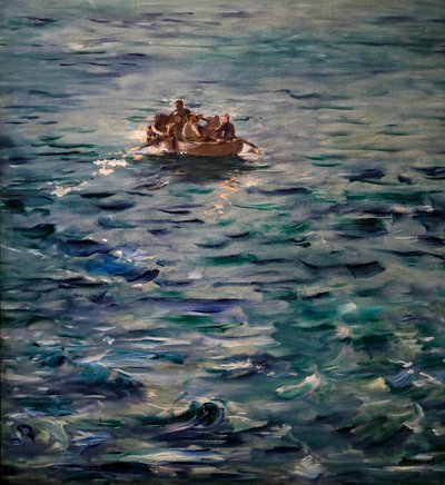 Rochefort flykt av Édouard Manet
