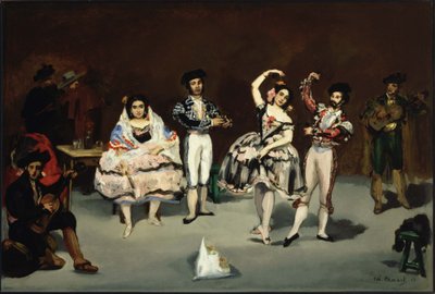 Spansk balett av Édouard Manet