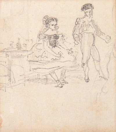 Spanska paret, 1862 av Édouard Manet