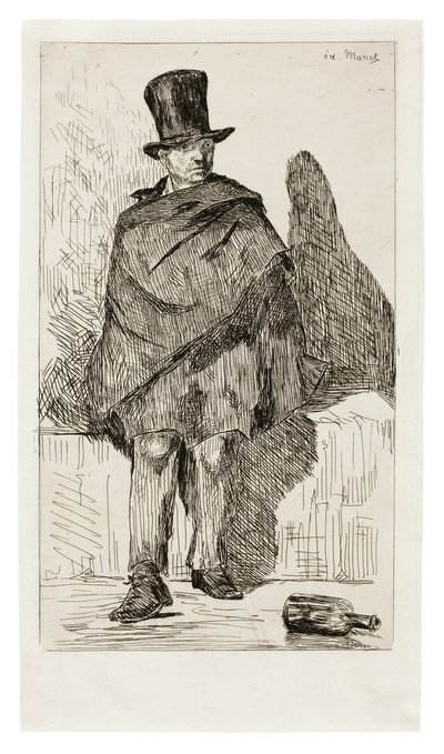 Absintdrickaren av Édouard Manet