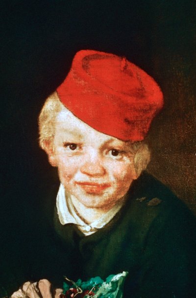 Pojken med körsbären, detalj, 1859 av Édouard Manet
