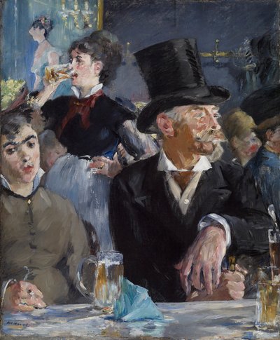 Cafékonserten av Édouard Manet