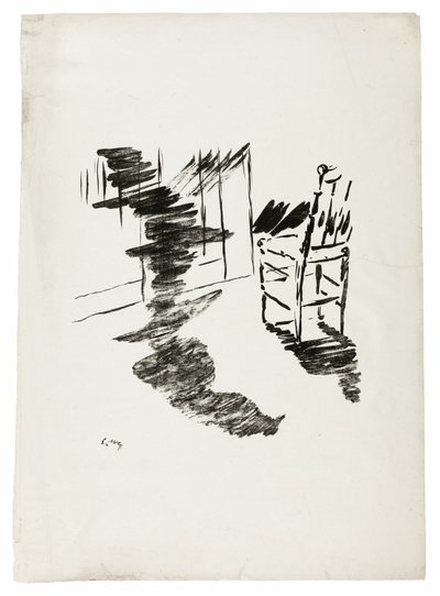 The Chair ("Den där skuggan som ligger och svävar på golvet..."), från The Raven (Le Corbeau) av Édouard Manet