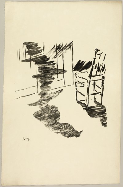 The Chair ("Den där skuggan som ligger och svävar på golvet..."), från The Raven (Le Corbeau) av Édouard Manet