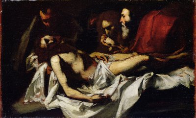 Kristi nedläggning i graven av Édouard Manet