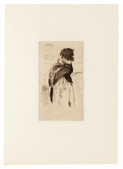 Den lilla tjejen av Édouard Manet