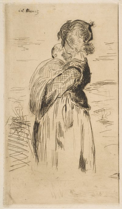 Den lilla flickan, 1861-62. av Édouard Manet