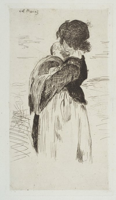 Den lilla flickan, 1861-62. av Édouard Manet