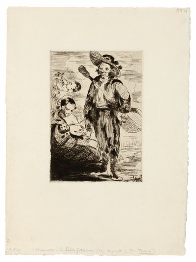 De små zigenarna av Édouard Manet
