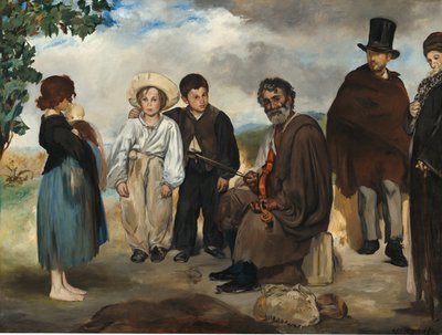 Den gamle musikern av Édouard Manet