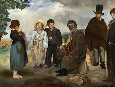 Den gamle musikern av Édouard Manet