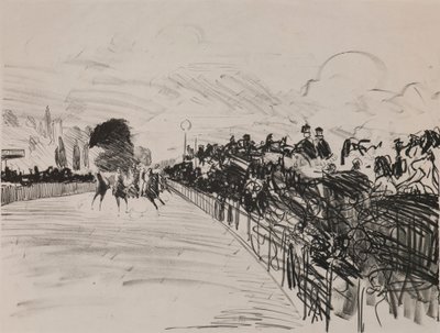 The Races (Les Courses) av Édouard Manet