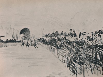 The Races, 1865-1872, 1946. av Édouard Manet