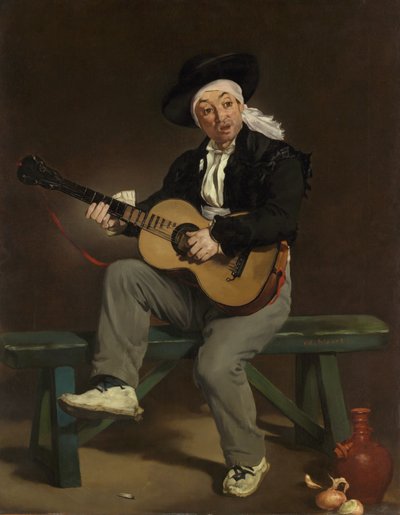 Den spanske sångaren, 1860. av Édouard Manet