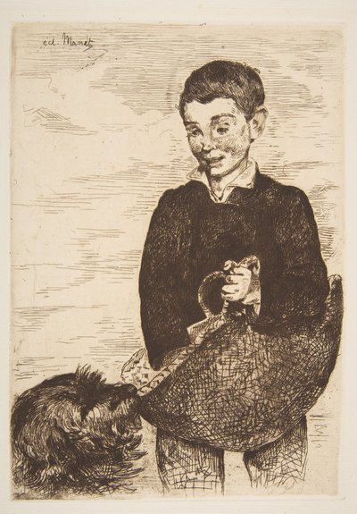 The Urchin, 1861-62. av Édouard Manet