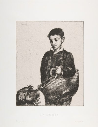 Urchin, 1868. av Édouard Manet