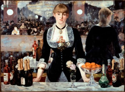 En bar på Folies-Bergère av Édouard Manet