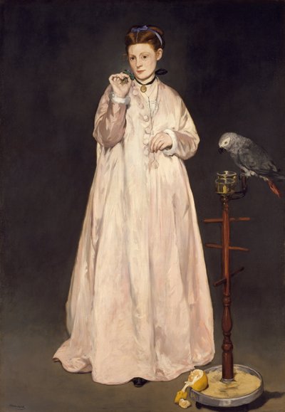 Ung dam 1866, 1866 av Édouard Manet