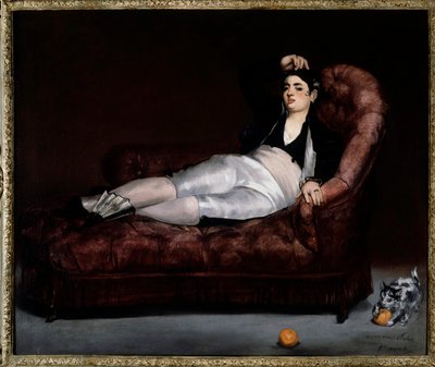 Ung kvinna i Espada kostym av Édouard Manet