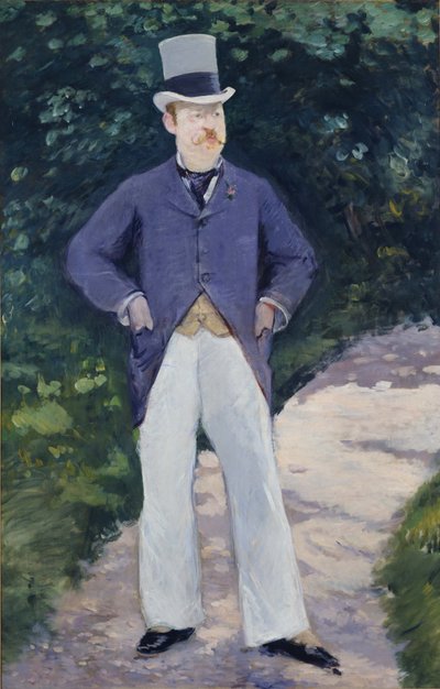 Porträtt av monsieur Brun av Édouard Manet
