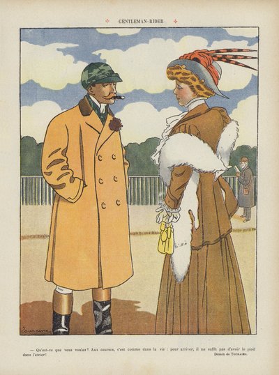 Illustration för Le Rire av Edouard Touraine