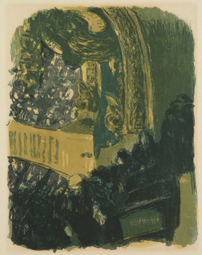 Ett galleri på Gymnasiet av Edouard Vuillard