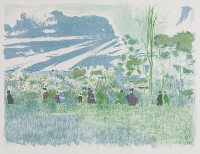 Över fälten av Edouard Vuillard