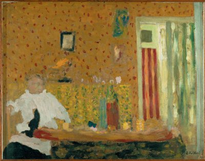 Efter måltiden (kartong) av Edouard Vuillard