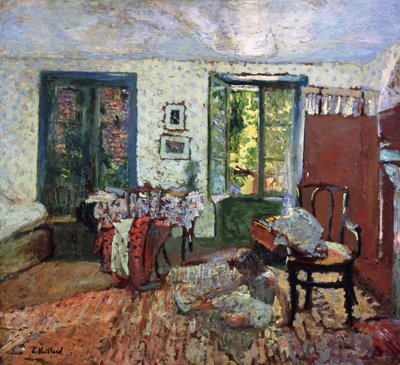 Annette i en interiör; Annette i en interiör, c.1903 av Edouard Vuillard