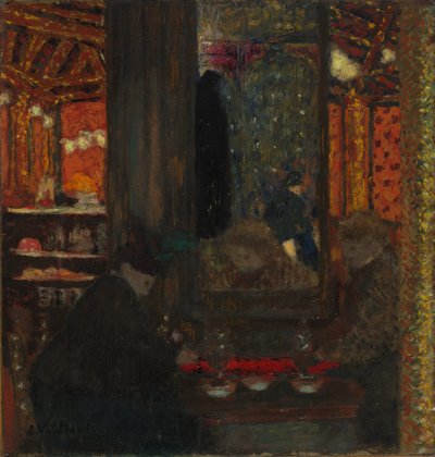 På kaféet av Edouard Vuillard