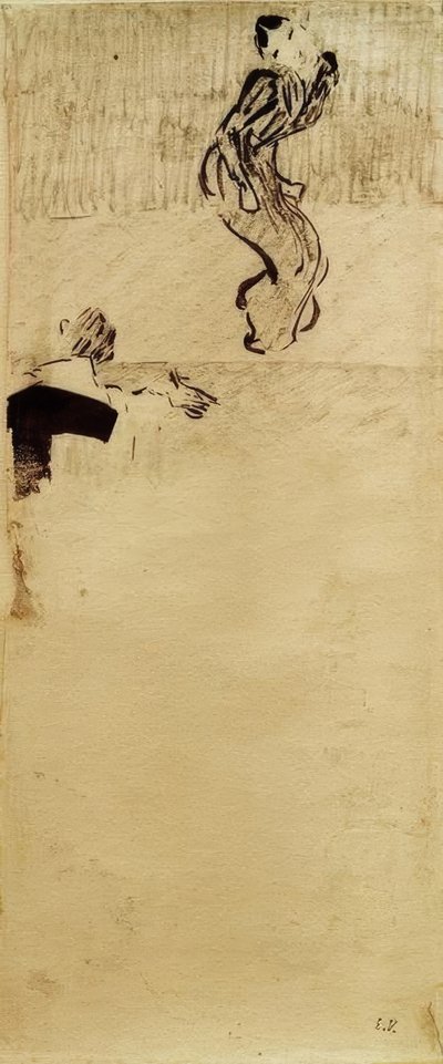 På teatern av Edouard Vuillard